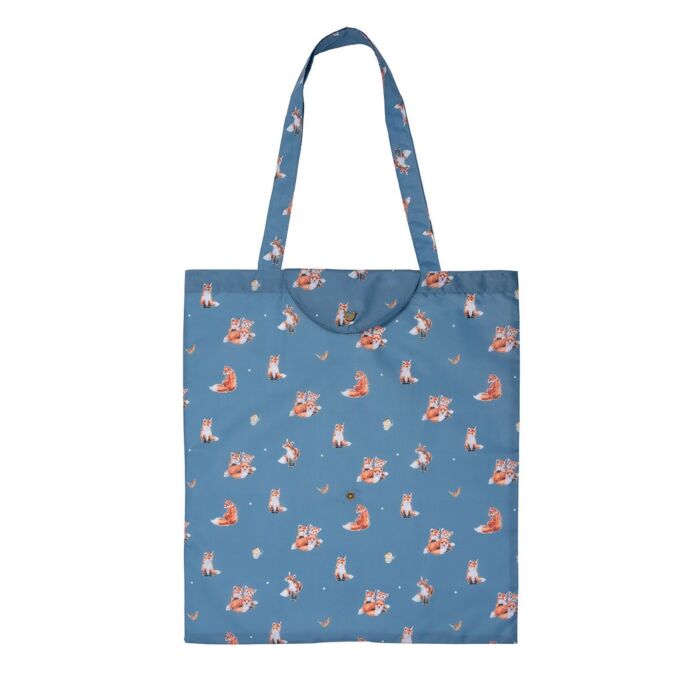 Wrendale Designs Foldable Shopping Bag - Born to be Wild Fox